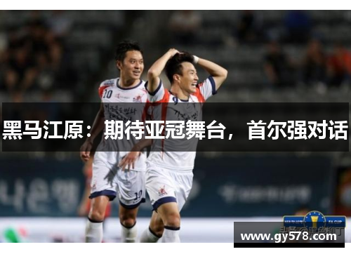 黑马江原:期待亚冠舞台,首尔强对话 黑马江原:期待亚冠舞台,首尔强对话